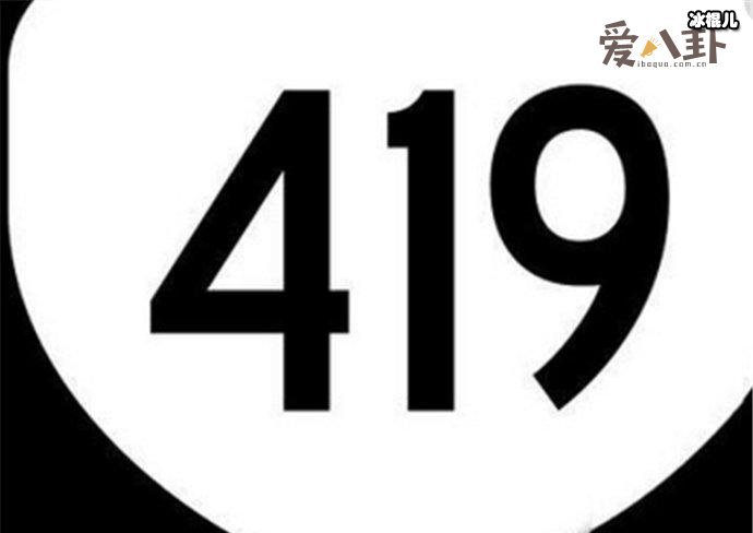 419是什么意思