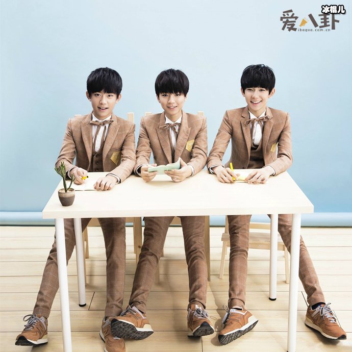 TFBOYS合体宣传王源新专辑