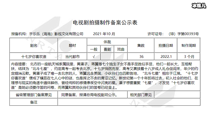 十七岁你喜欢谁剧情简介