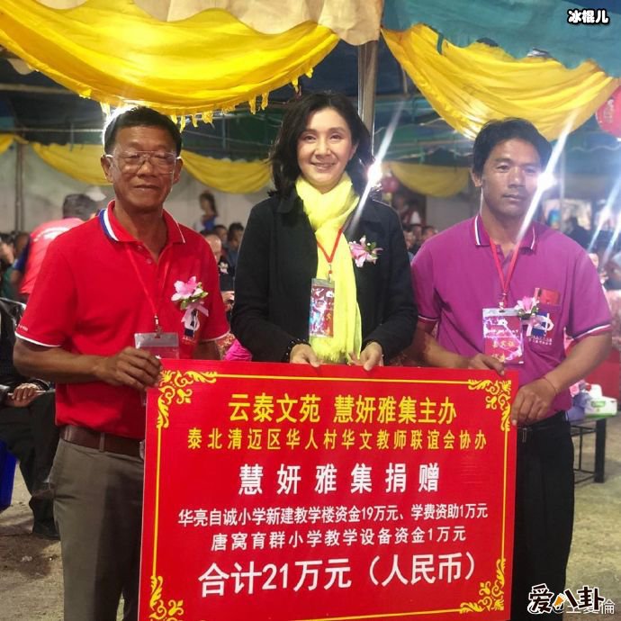王爱伦做慈善