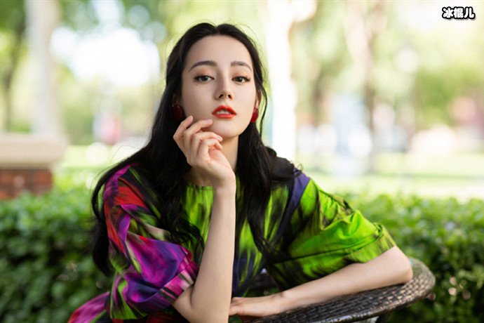 迪丽热巴透明时期
