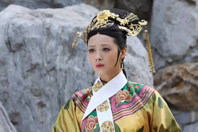 《甄嬛传》里蒋欣饰演嚣张跋扈的华妃