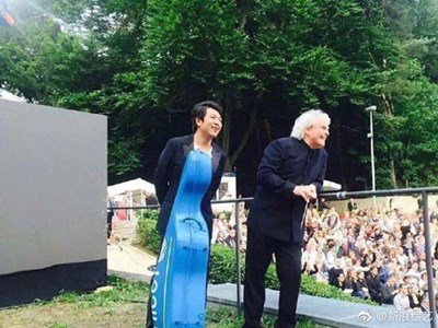 郎朗:谁把我的裙子图挖出来 竟是在这场音乐会上拍的