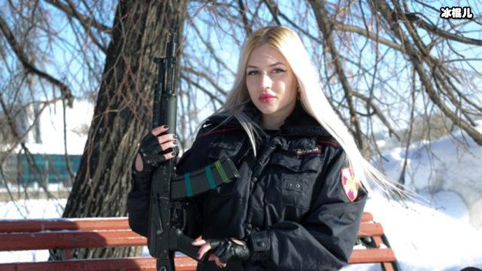 俄罗斯最美女兵