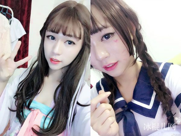 斗鱼粥粥酱sama是男是女 斗鱼伪娘粥粥酱sama男装照片直播间号