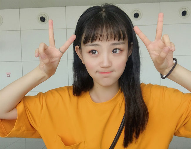 创造101杨晗个人资料介绍 来自于土家族的少数民族练习生