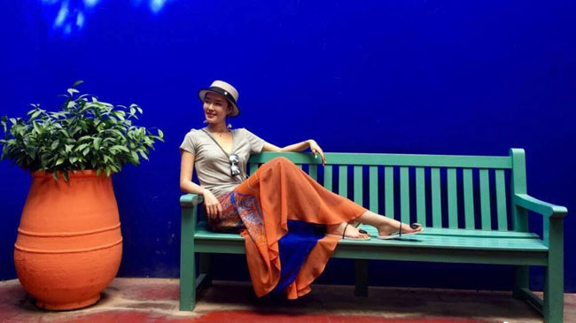 刘海蓝多大了老公是谁 演员刘海蓝年龄身高个人资料微博照片