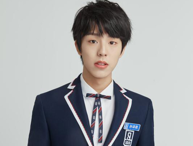 新丽传媒孙泽霖哪里人青春有你孙泽霖个人资料简介就读学校