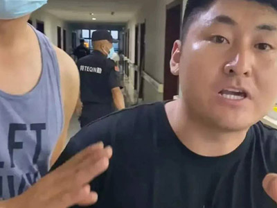 抖音网红姜涛在医院耍泼，本人回应是撞脸