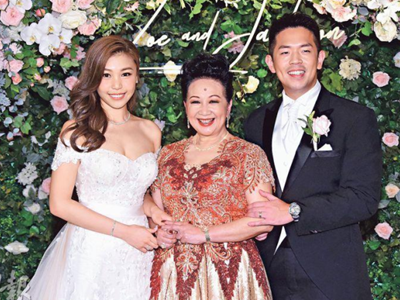 香港女星薛家燕儿媳陈素怡被曝不雅视频，结婚当天全场震惊！