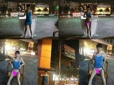 闹市裸拍事件在起底，这女子是精神有问题吗？