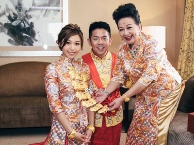 香港女星薛家燕儿子结婚, 婚礼当天爆出儿媳不雅视频