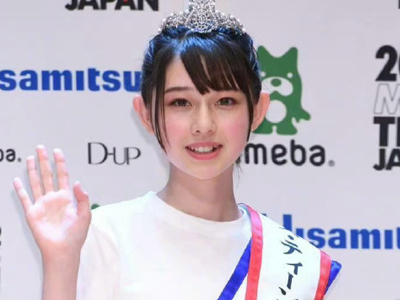 石川花夺得日本美少女大赛冠军，事后被指有内幕